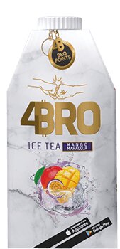 4BRO - Ice Tea Mango-Maracuja - 500ml
