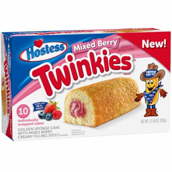 Hostess Twinkies Mixed Berry 10er Pack 384g