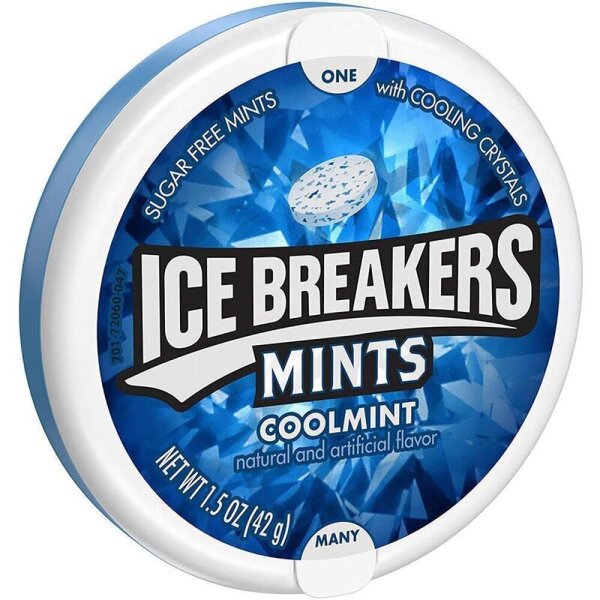 Ice Breakers Mints Coolmint Zuckerfrei 42g