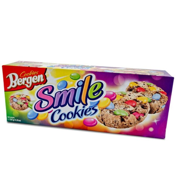 Cookies Bergen - Smile Cookies 135g
