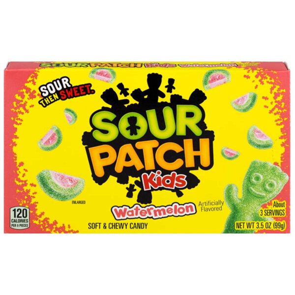 Sour Patch Kids Watermelon Theatre Box - 99g