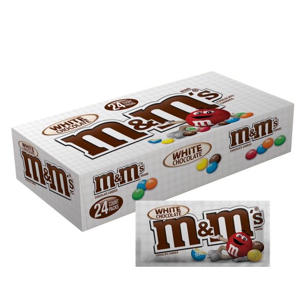 M&Ms White Chocolate 42,5g