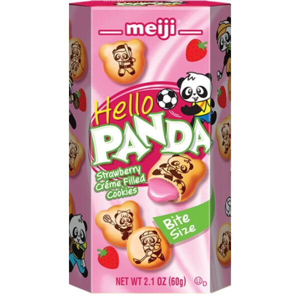 Meiji Hello Panda Strawberry - 60g