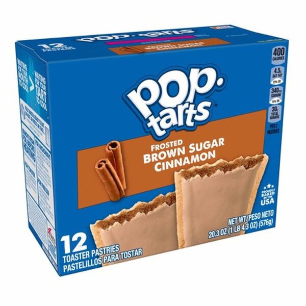 Kelloggs Pop-Tarts Frosted Brown Sugar Cinnamon - 12 Stück - 576g