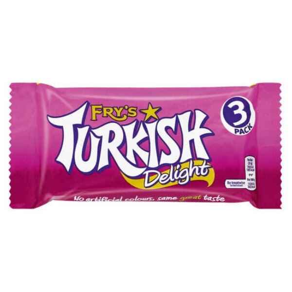 Frys Turkish Delight 3 x 51g Riegel