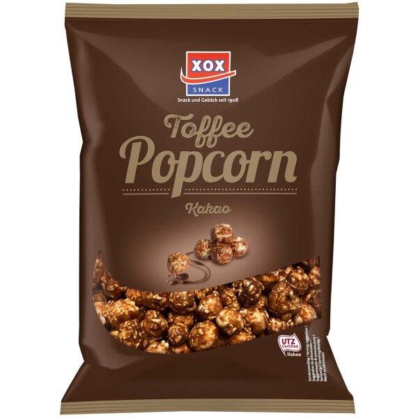 XOX Toffee Popcorn Kakao 125g