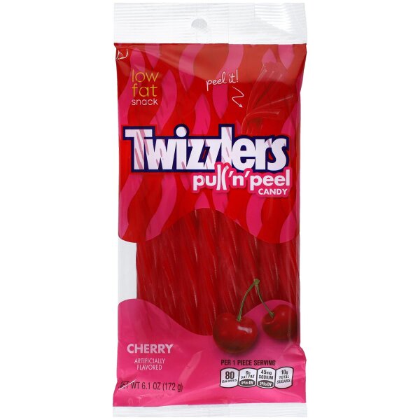 Twizzlers PullnPeel Cherry 172g