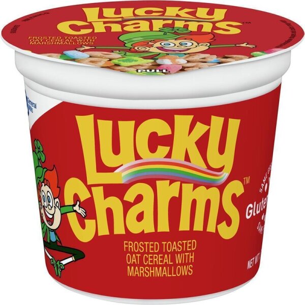 Lucky Charms - Cerealien mit Marshmallows Cup 49g