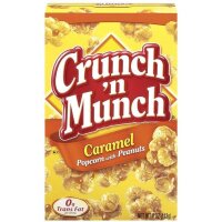 Crunch n Munch Caramel Popcorn mit Erdnüssen 99g