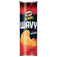 Pringles - Wavy Classic Salted Chips - 130g