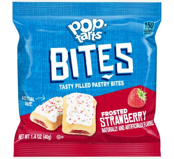 Kelloggs Pop Tarts Bites Frosted Strawberry 40g