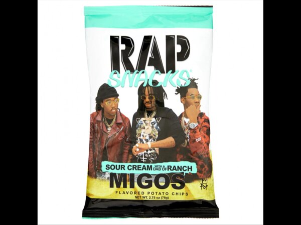 Rap Snacks Sour Cream with a dab of Ranch Migos 71g