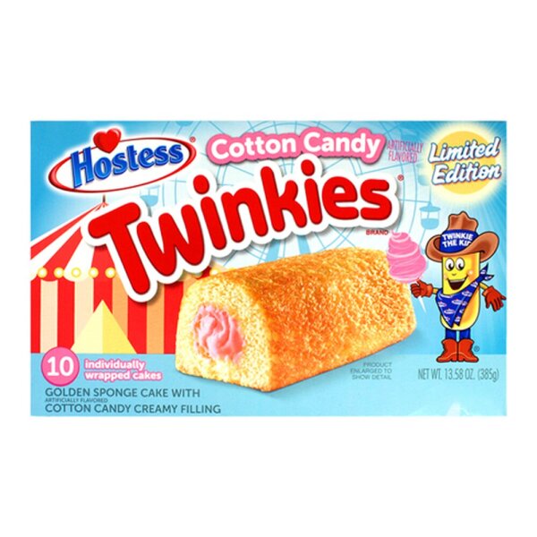 Hostess Twinkies Cotton Candy Limited Edition 10er Pack 385g