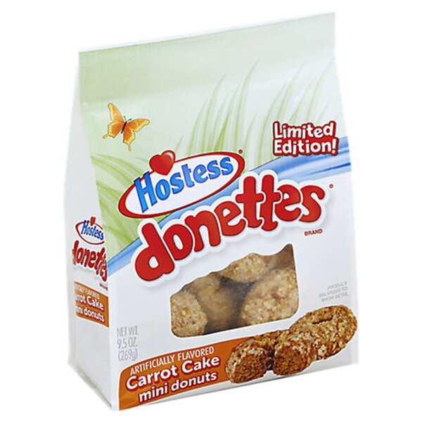 Hostess Donettes Carrot Cake Donuts Limited Edition 269g