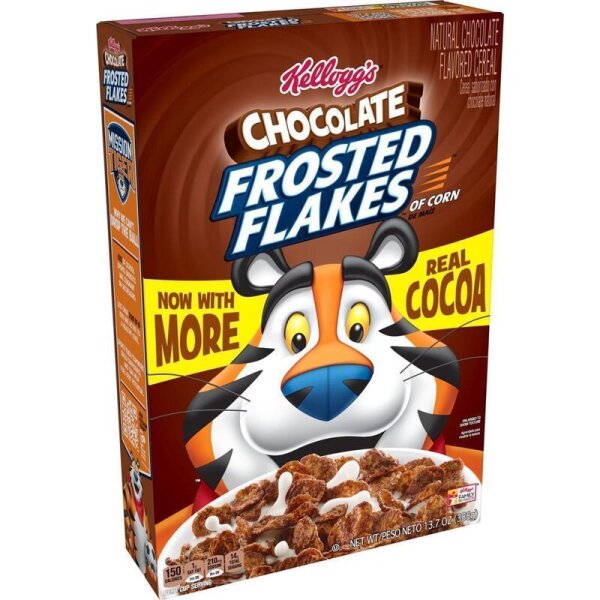Kelloggs Frosted Flakes Cereal Chocolate - 388g