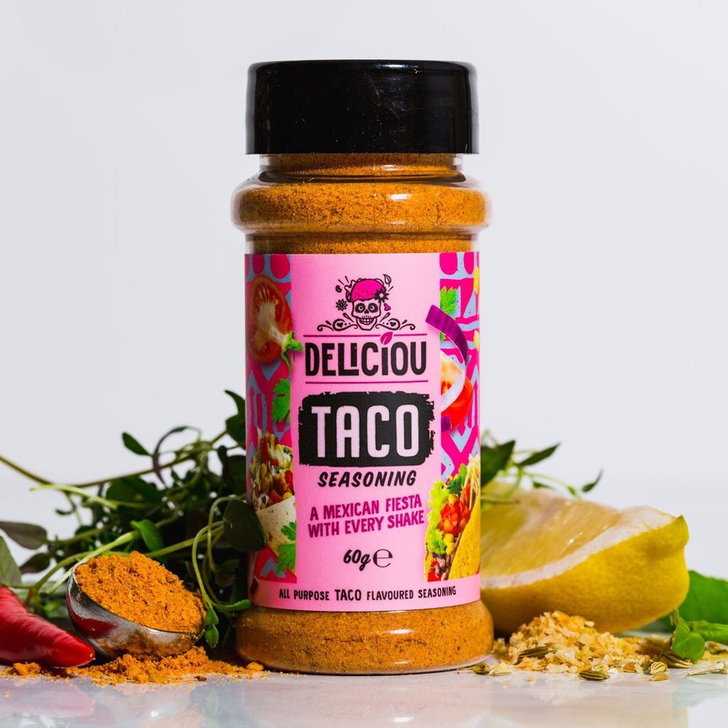 Deliciou - Taco Seasoning 60g, 6,49