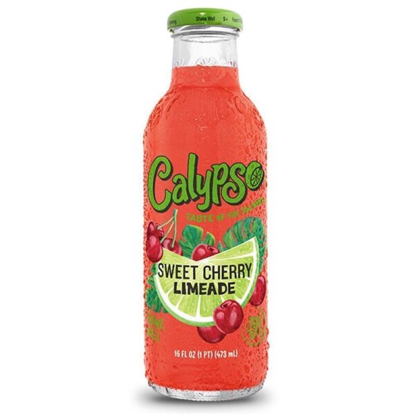 Calypso - Sweet Cherry Lemonade - Glasflasche - 473 ml
