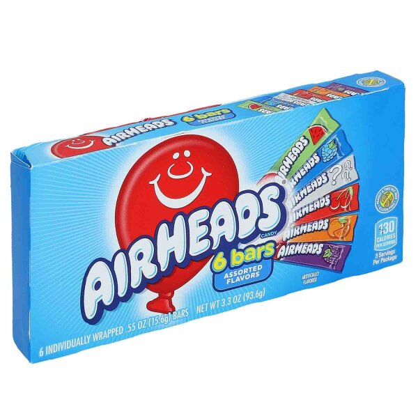 Airheads 6 Bars 93,6g