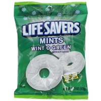 Lifesavers Hard Candy Mints Wint O Green 177g
