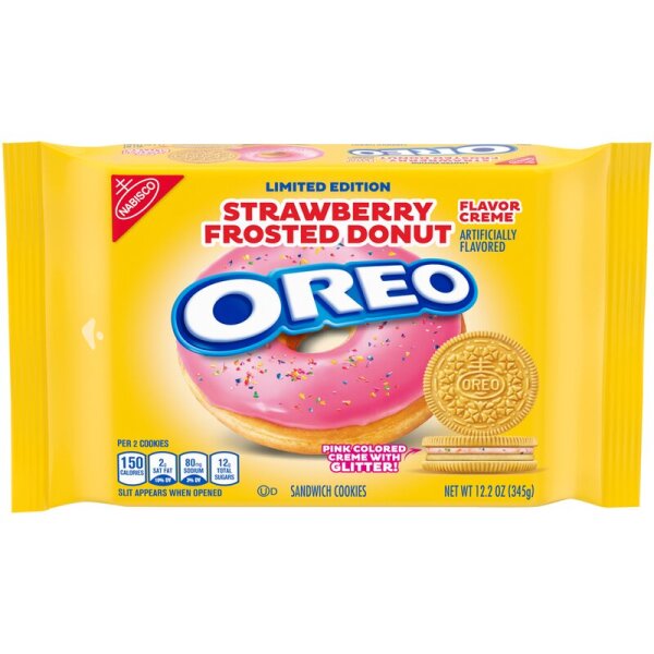 Oreo - Strawberry Frosted Donut 345g