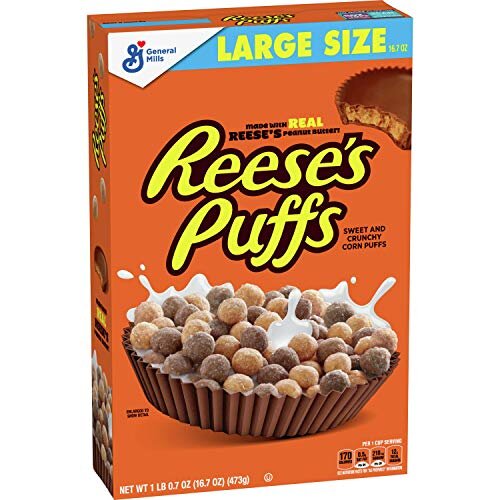 Reese´s Puffs Cerealien LARGE SIZE 473g (MHD ABGELAUFEN)
