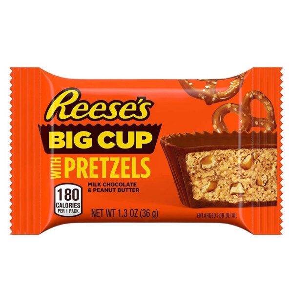 Reeses Big Cup with Pretzels 36g
