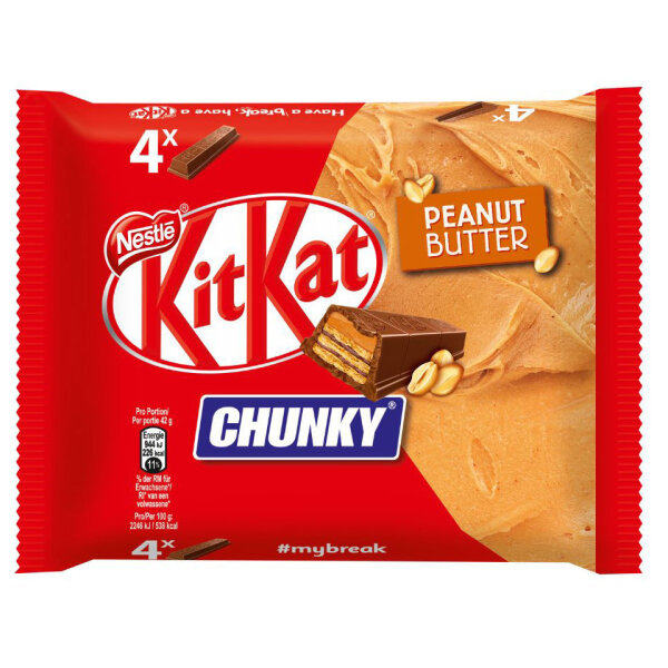Kit Kat Chunky Peanut Butter 168g