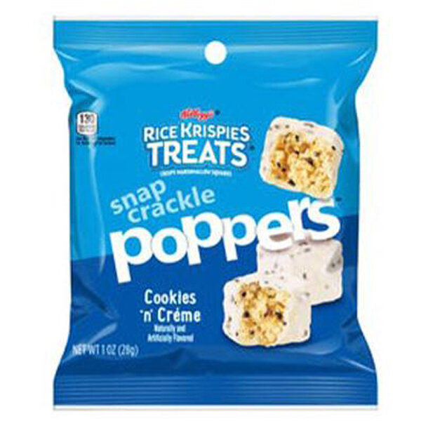 Kelloggs - Rice Krispies Treats Poppers Cookies n´ Creme 28g