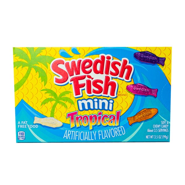 Swedish Fish mini Tropical 99g