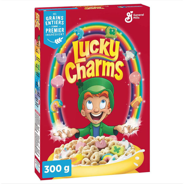 General Mills - Lucky Charms - Cerealien mit Marshmallows - Gluten Frei - 300g