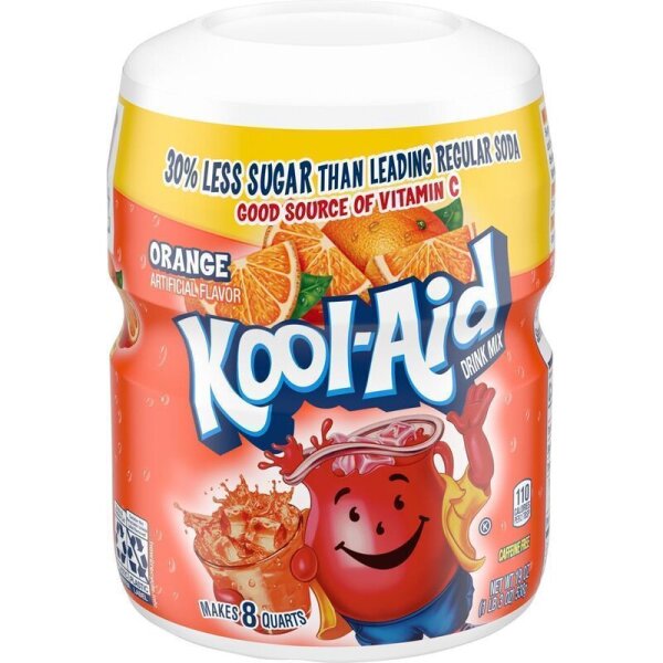 Kool Aid Drink Mix Orange 538g