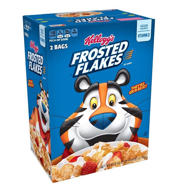 Kelloggs - Frosted Flakes Monster Pack 1,7 kg - 2 Bags