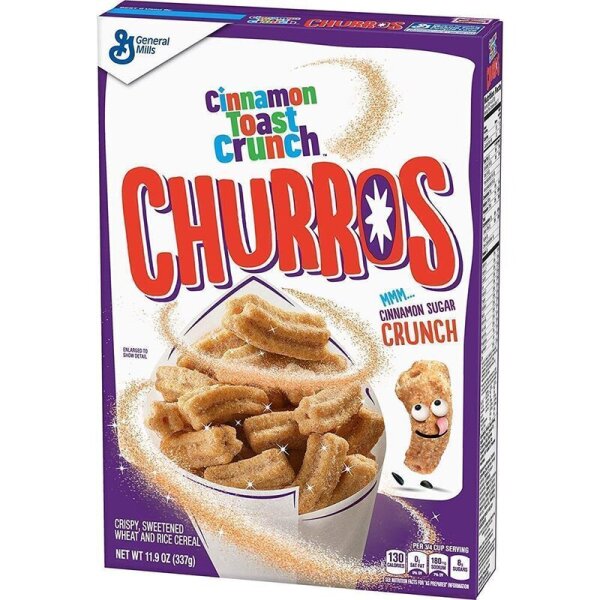 General Mills Cinnamon Toast Crunch - Churros - 337g (MHD 16.12.2022)