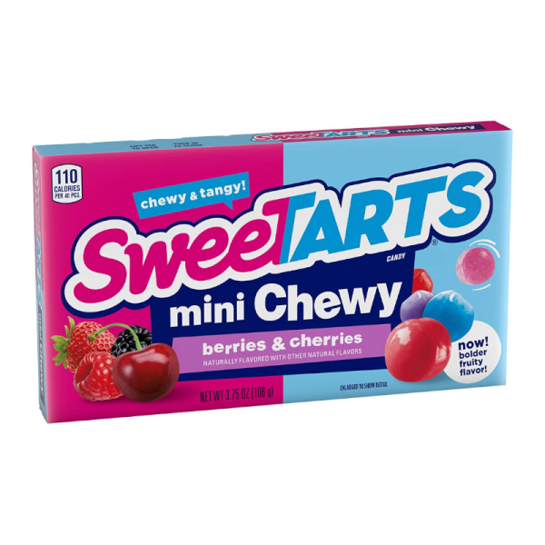 Sweetarts Mini Chewy - berries & cherries 106g