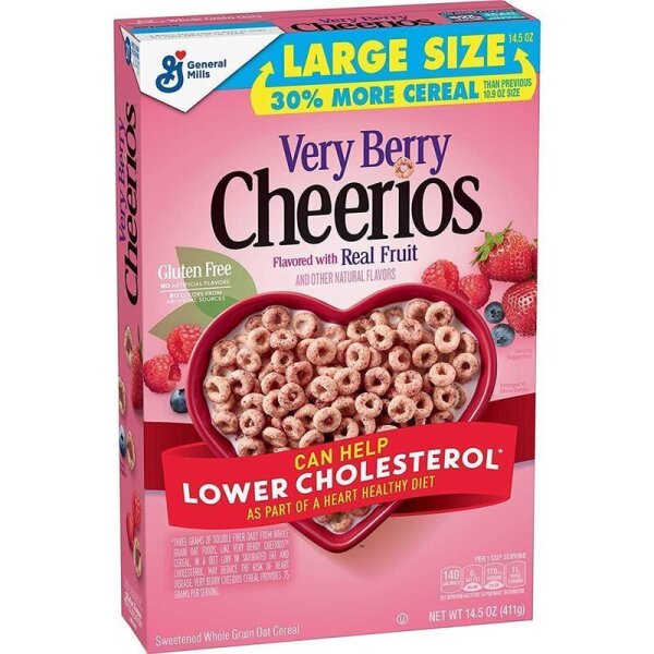 General Mills - Cheerios - Very Berry 411g