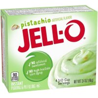 Jell-O Pistachio Instant Puddingpulver mit...