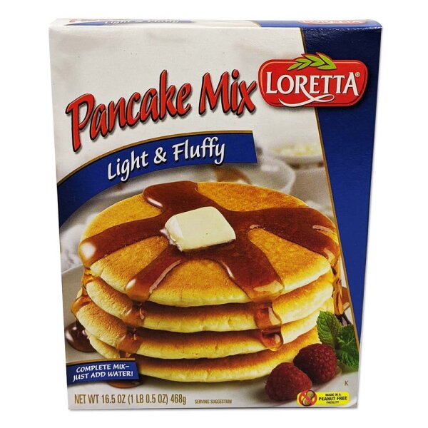 Loretta Pancake Mix Light & Fluffy 468g