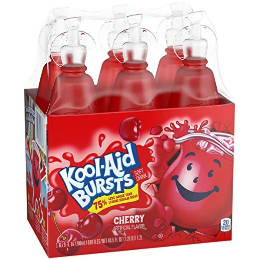 Kool Aid Bursts Cherry 6 Pack 1,2 Liter