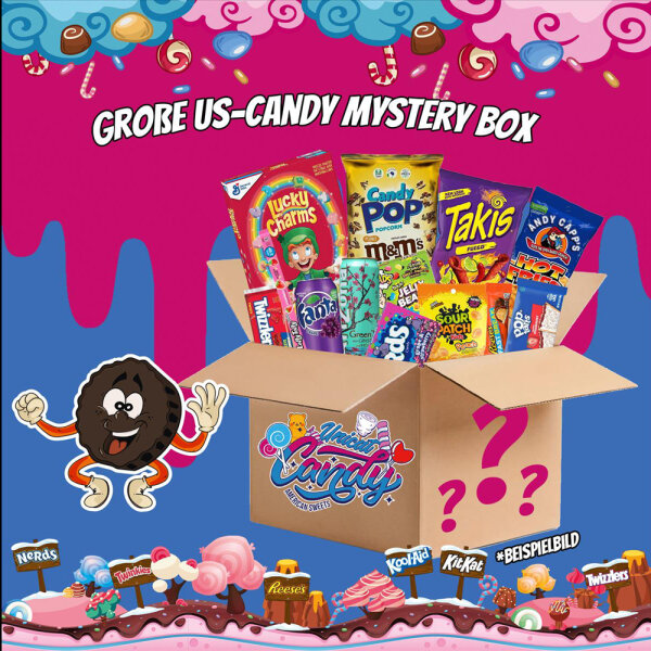Große US-Candy Mystery Box