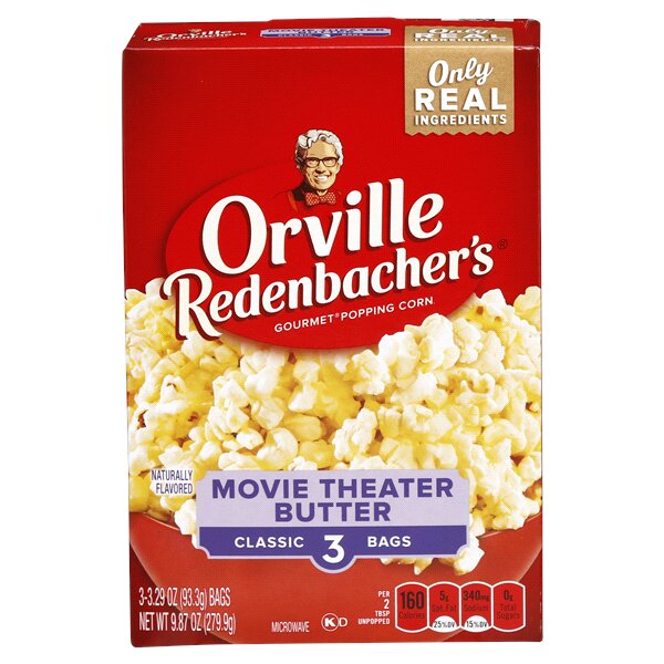 Orville Redenbacher Movie Theater Butter Popcorn 279,9g