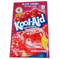 Kool Aid Unsweetened Drink Mix Black Cherry 3,6g