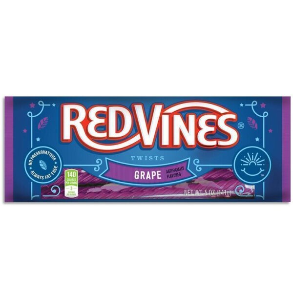 Red Vines Grape Twists 141g