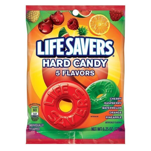 Lifesavers Hard Candy 5 Flavours 177g