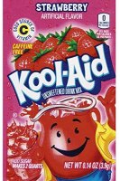 Kool Aid Unsweetened Drink Mix Strawberry 3,6 g