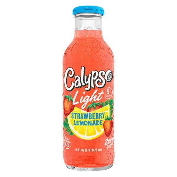 Calypso - Strawberry Lemonade Light Glasflasche 473ml