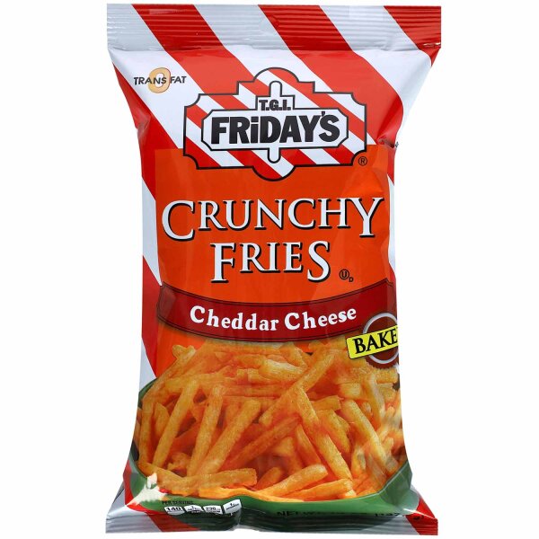 TGI Fridays Crunchy Fries Cheddar Cheese 127g