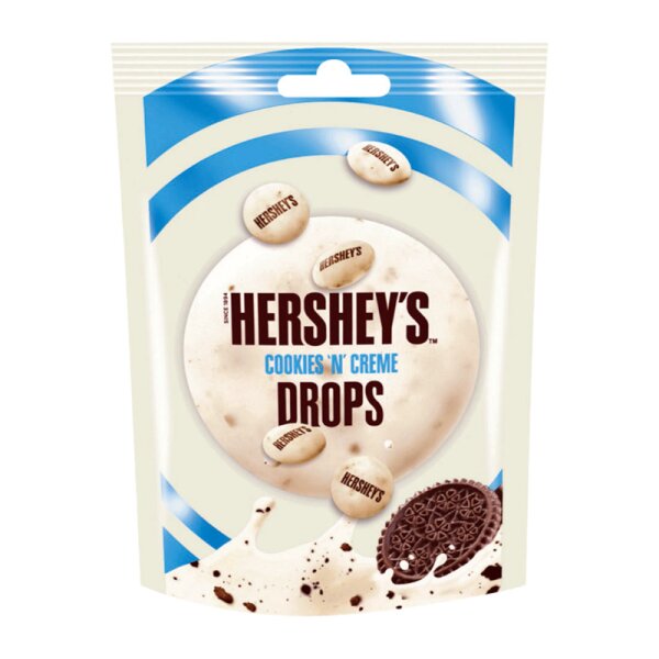 Hersheys Cookies & Creme Drops 80g