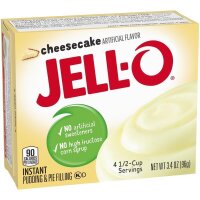 Jell-O Cheesecake Instant Pudding &amp; Pie Filling 96g