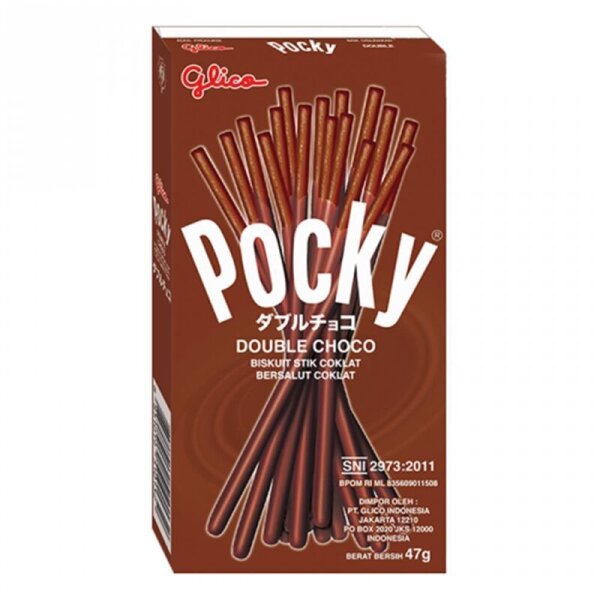 Pocky Double Chocolate 47g (MHD 19.05.2023)