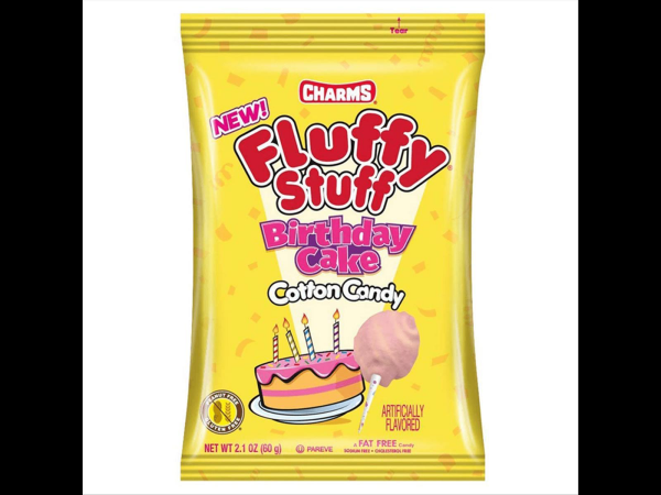 Fluffy Stuff Birthday Cake Cotton Candy 60g